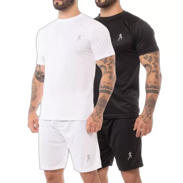 Kit 4 Camisetas + 4 Bermudas Masculinas - Image 5